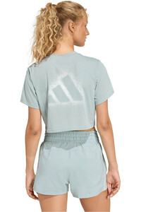 adidas camisetas fitness mujer GRFICA CLIMACOOL PRIMELIFT TRAINING vista trasera