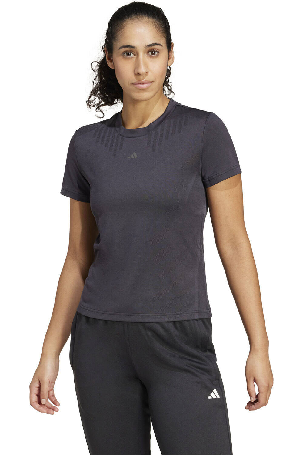 adidas camisetas fitness mujer HR HIIT AIRCH T vista frontal