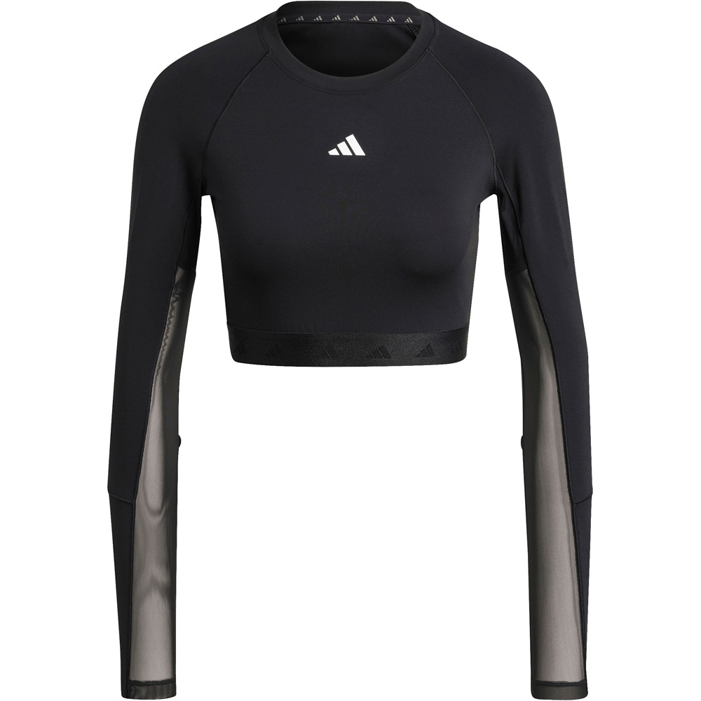 adidas camisetas fitness mujer HYPERGLAM CROPPED 04