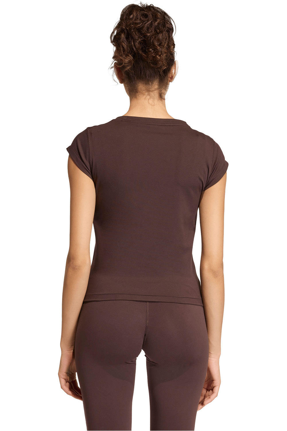 adidas camisetas fitness mujer HYPERGLAM vista trasera