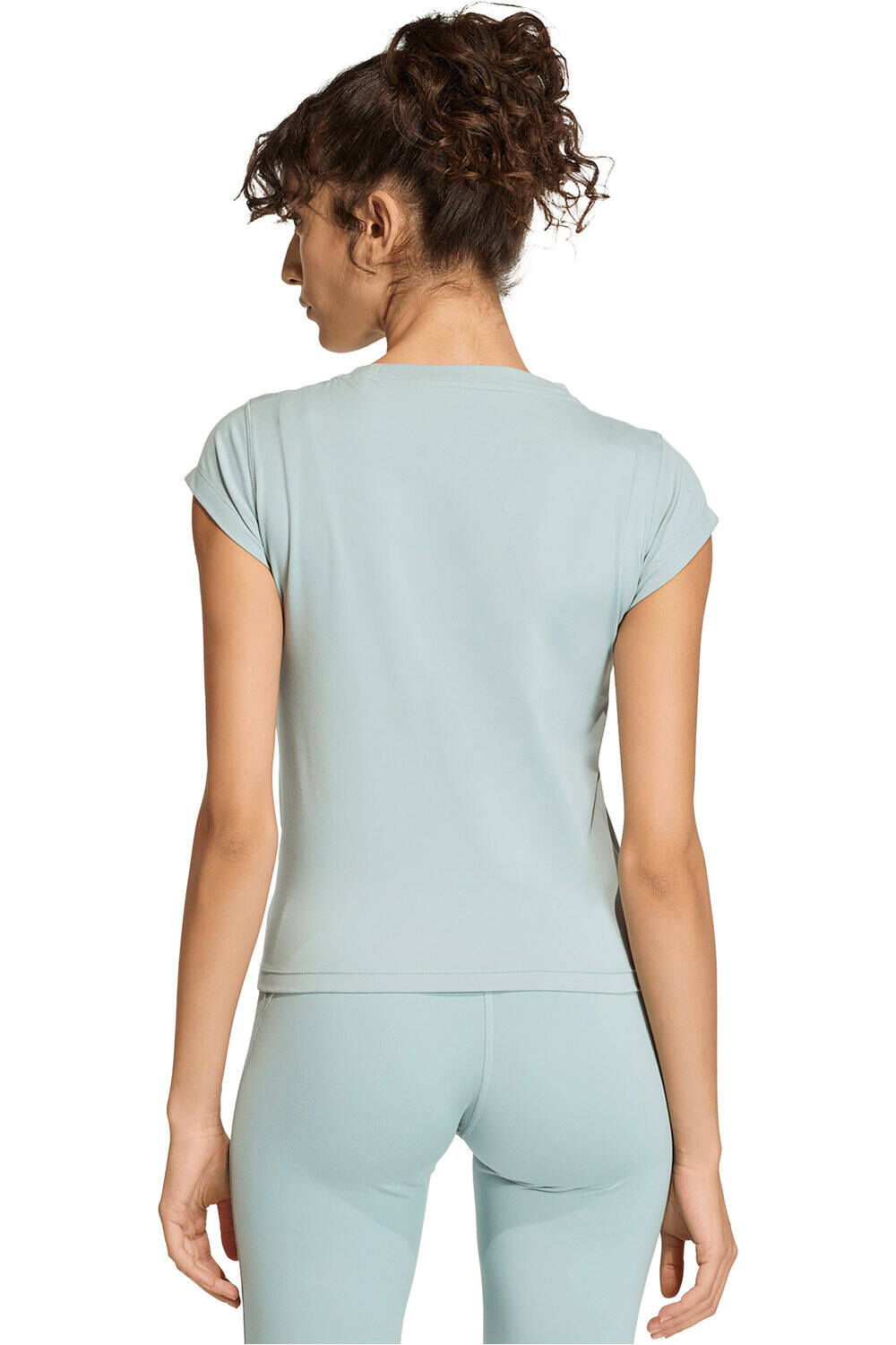 adidas camisetas fitness mujer HYPERGLAM vista trasera