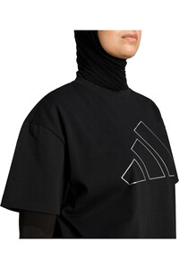 adidas camisetas fitness mujer LOGOTIPO GIGANTE POWER ESSENTIALS 03