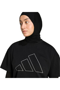 adidas camisetas fitness mujer LOGOTIPO GIGANTE POWER ESSENTIALS vista detalle