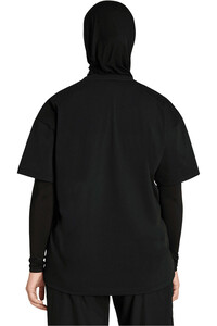 adidas camisetas fitness mujer LOGOTIPO GIGANTE POWER ESSENTIALS vista trasera