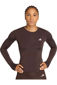 adidas camisetas fitness mujer POWER ESSENTIALS CONTOUR vista detalle