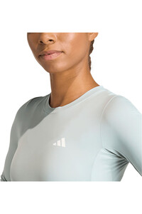 adidas camisetas fitness mujer POWER ESSENTIALS CONTOUR vista detalle