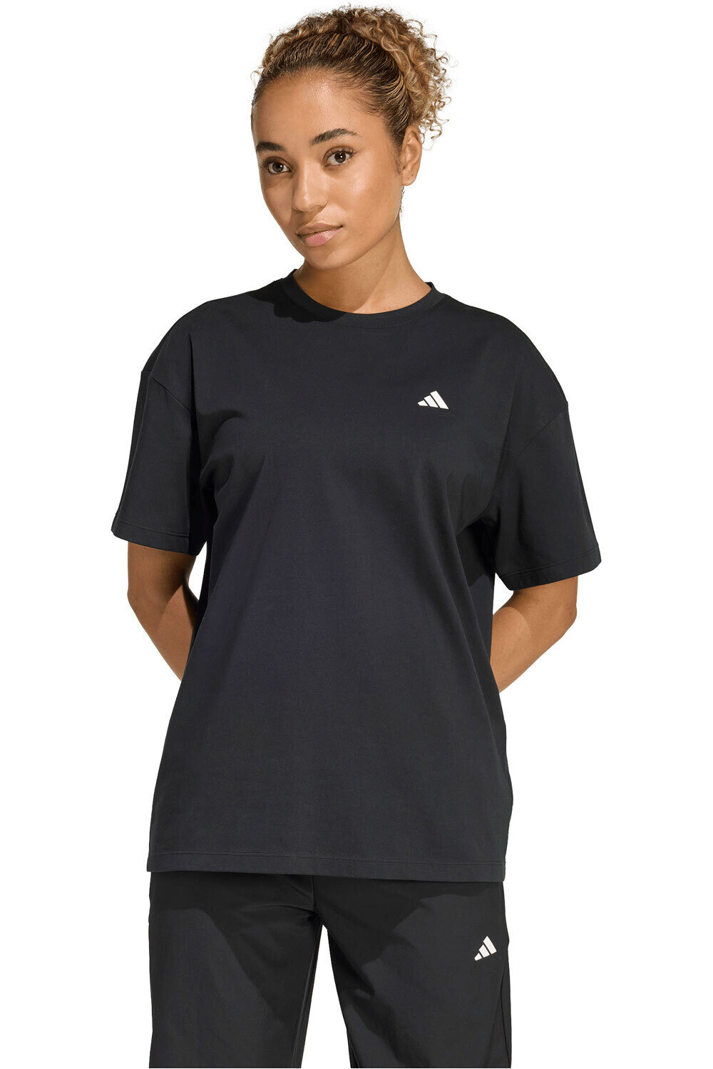 adidas camisetas fitness mujer POWER ESSENTIALS vista frontal