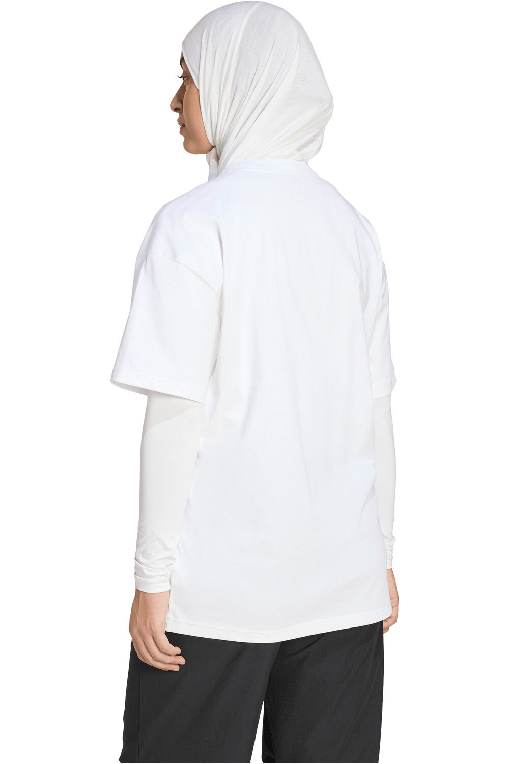 adidas camisetas fitness mujer POWER ESSENTIALS vista trasera