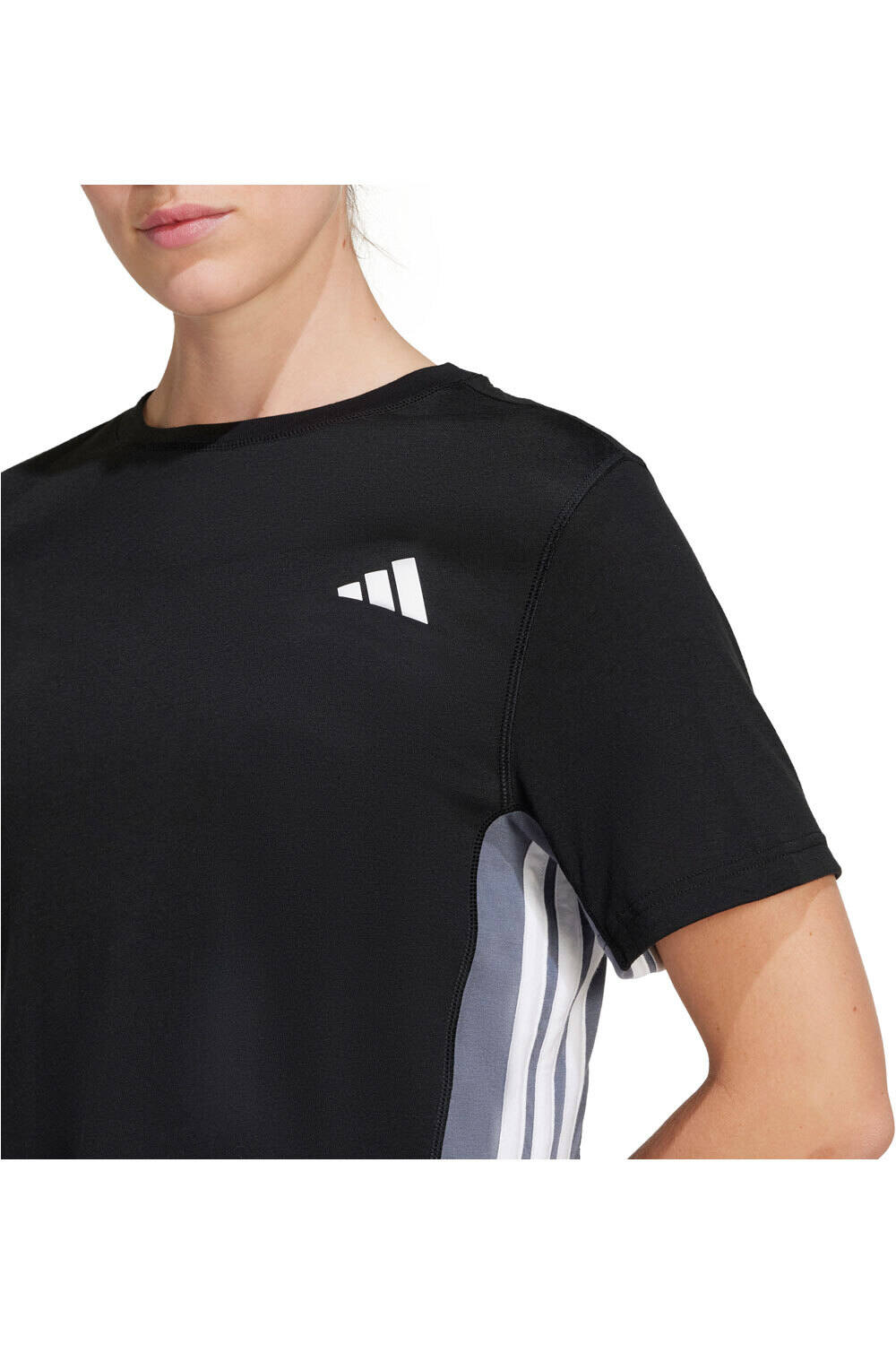 adidas camisetas fitness mujer TE 3S CB TEE vista detalle