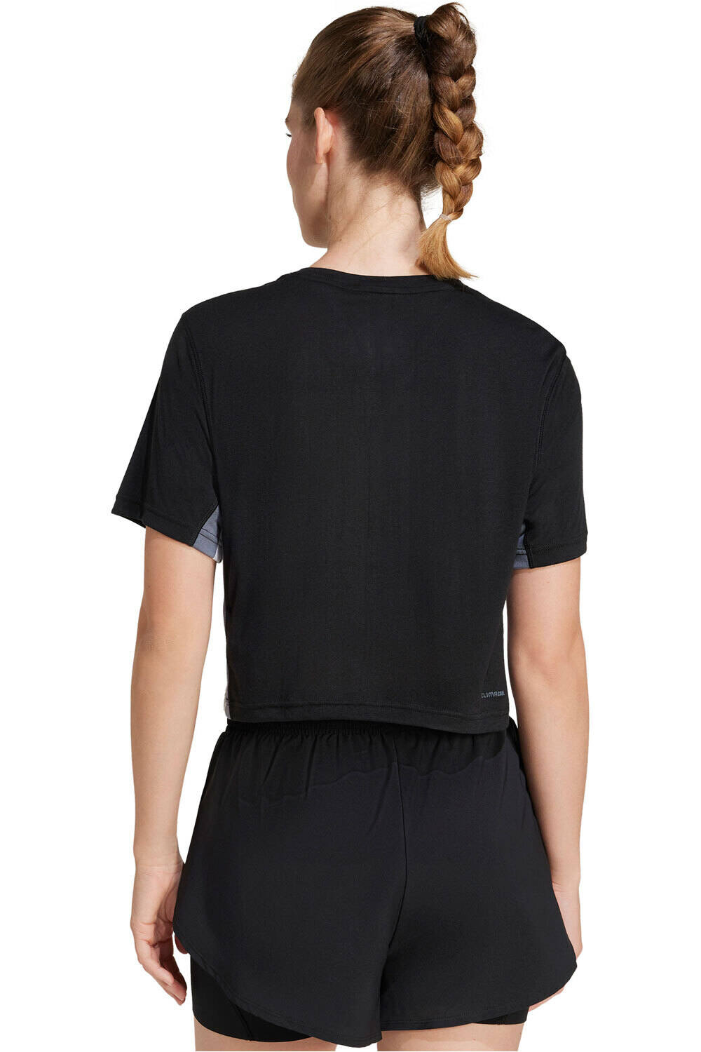 adidas camisetas fitness mujer TE 3S CB TEE vista trasera