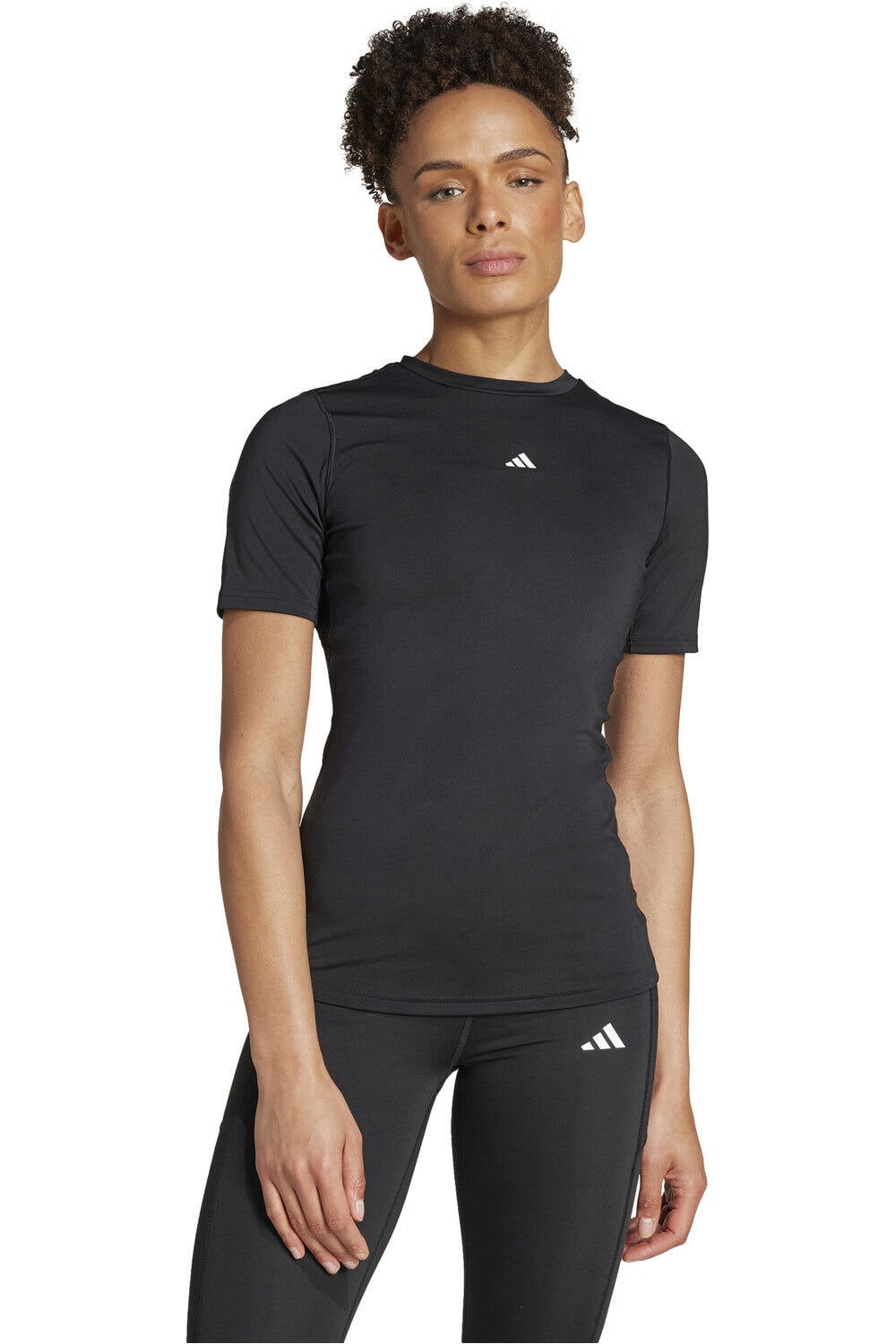adidas camisetas fitness mujer TF TRAIN T vista frontal