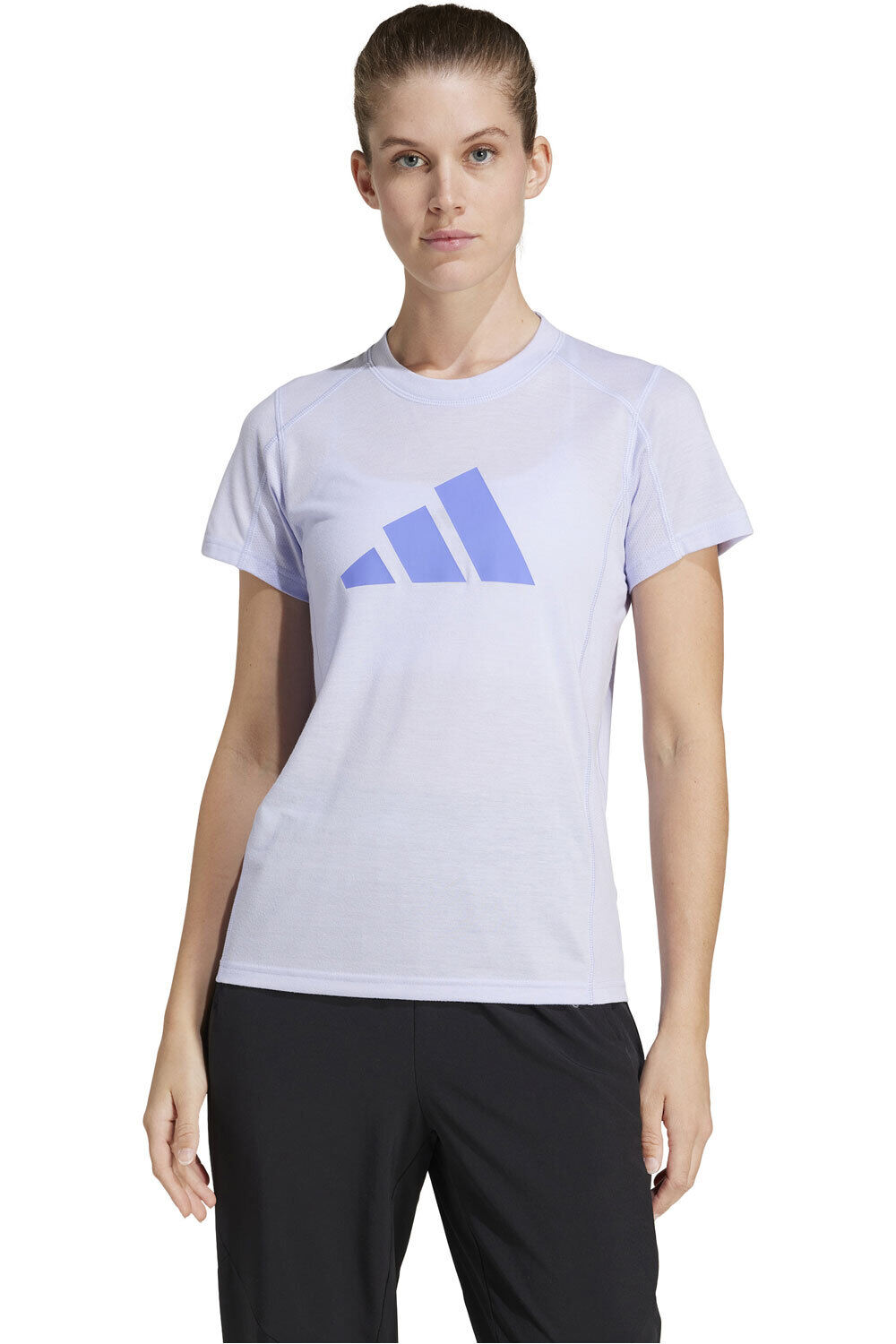 adidas camisetas fitness mujer TR-ES LOGO T vista frontal
