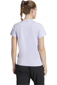 adidas camisetas fitness mujer TR-ES LOGO T vista trasera