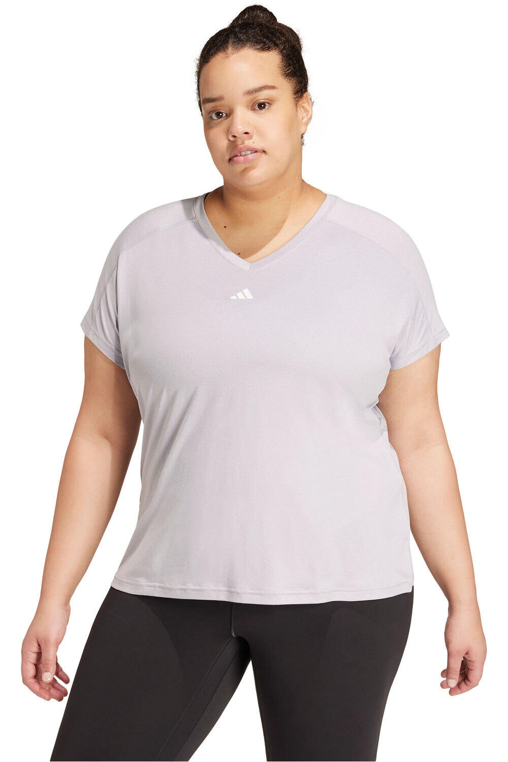 adidas camisetas fitness mujer TR-ES MIN T PS vista frontal