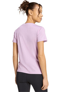 adidas camisetas fitness mujer WE MIN V NK TEE vista trasera