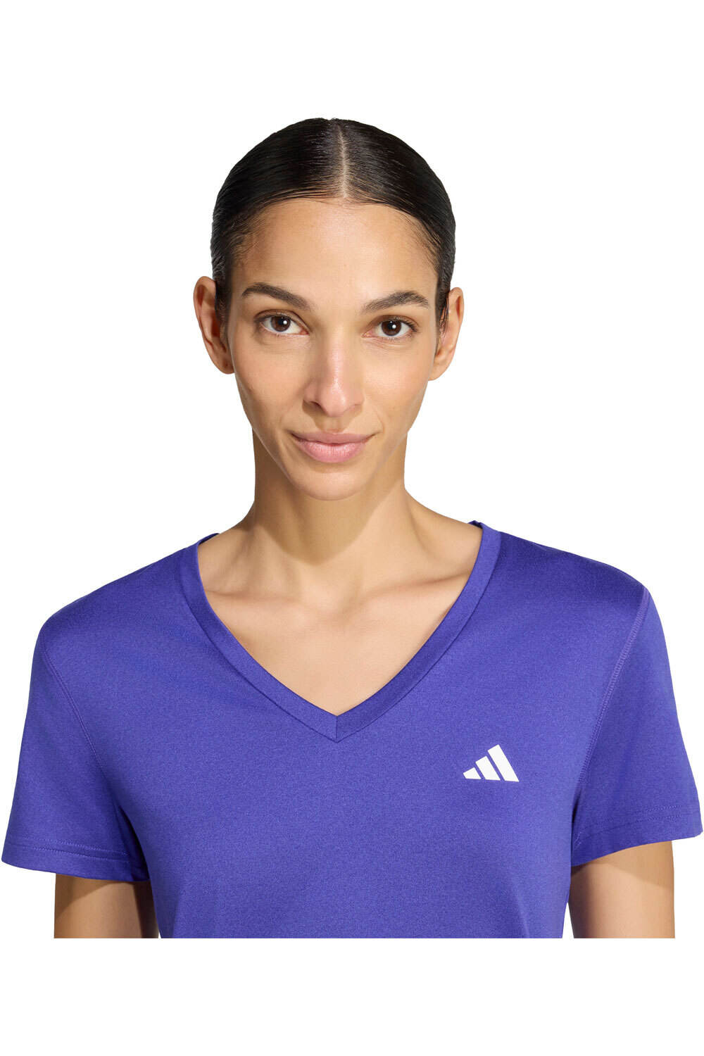 adidas camisetas fitness mujer WORKOUT ESSENTIALS V-NECK 03