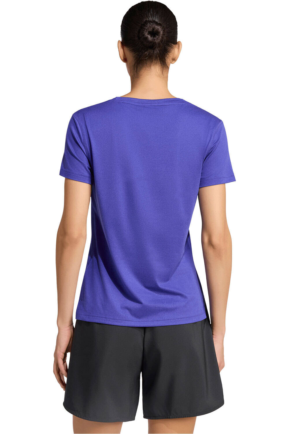 adidas camisetas fitness mujer WORKOUT ESSENTIALS V-NECK vista trasera