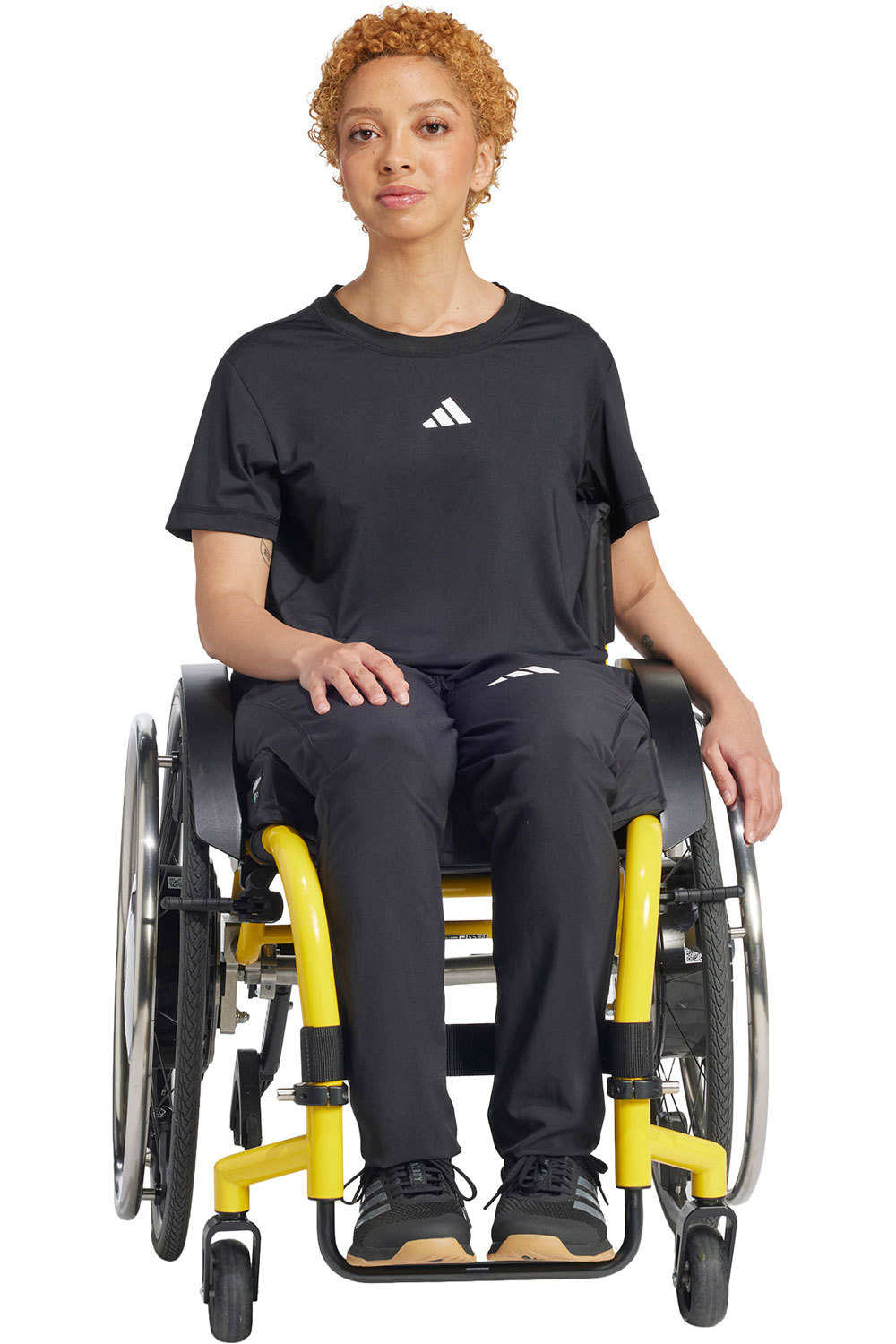 adidas camisetas fitness mujer WTR ADAPT T vista frontal