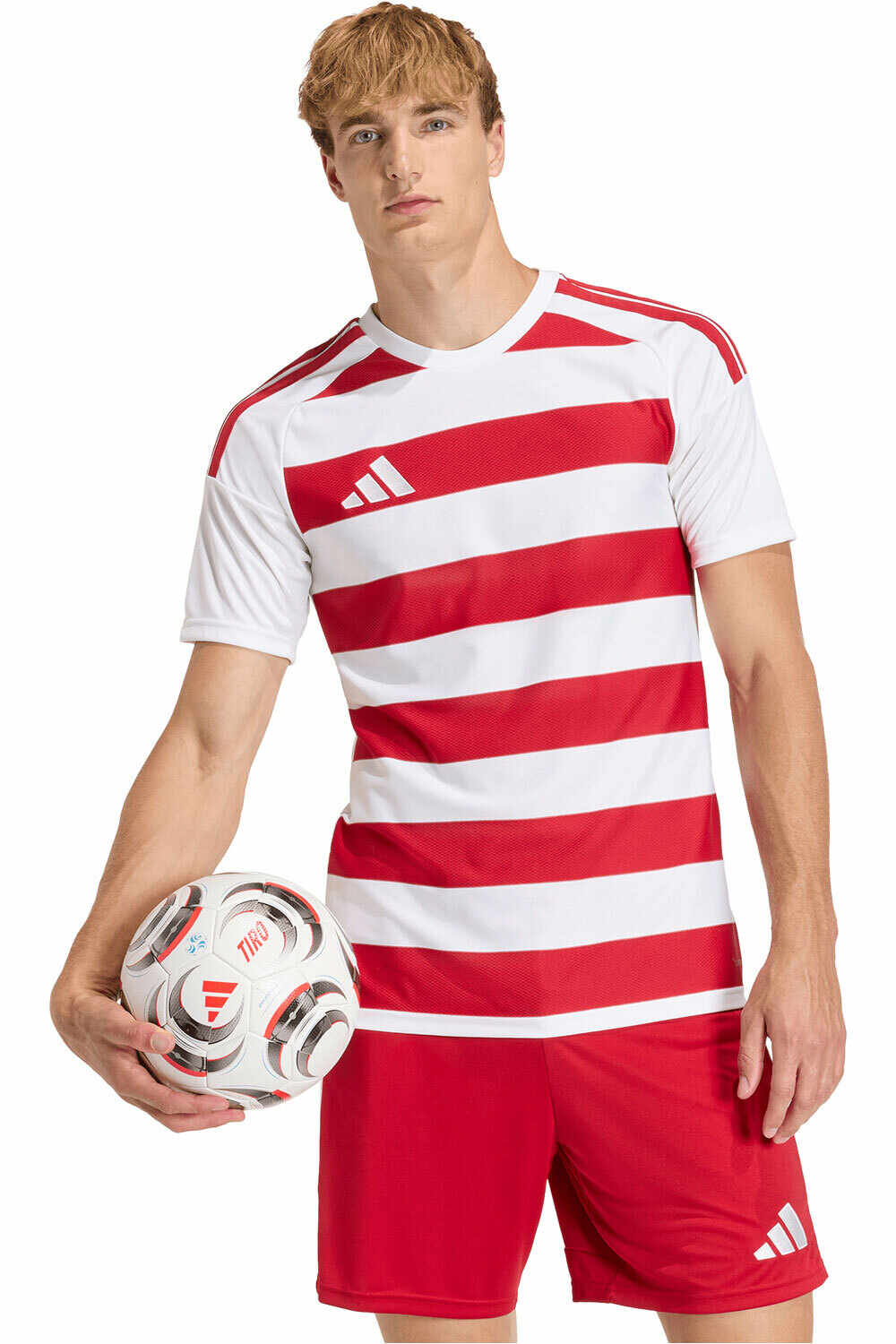 adidas camisetas fútbol manga corta HOOPED26 vista frontal