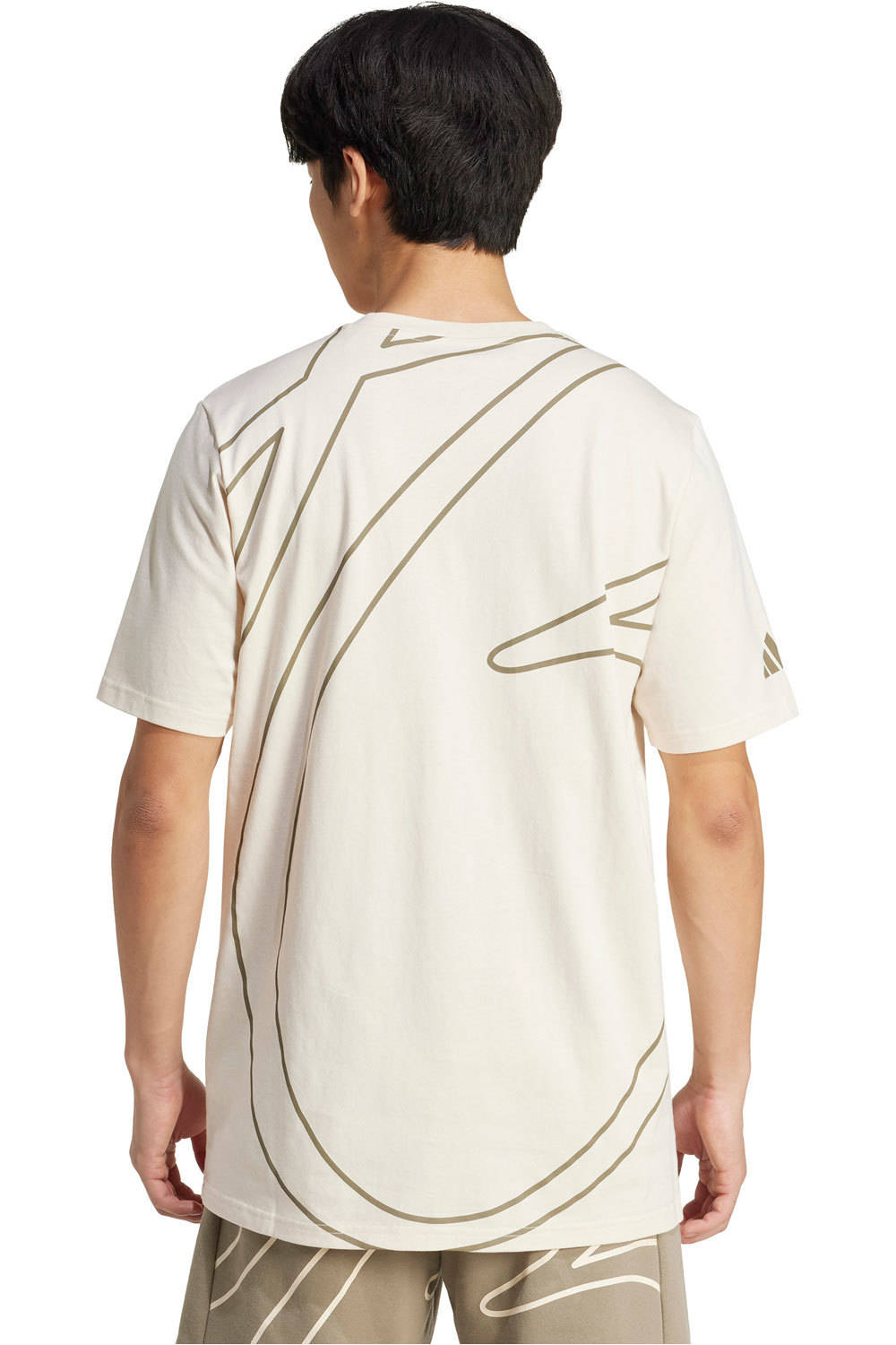 adidas camisetas fútbol manga corta JB CW TEE vista trasera