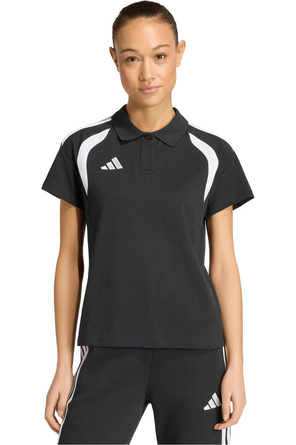 adidas camisetas fútbol manga corta Polo Tiro 26 League vista frontal