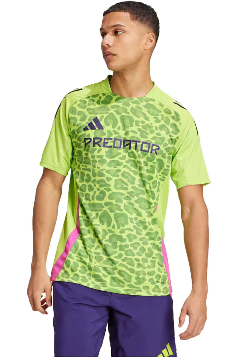 adidas camisetas fútbol manga corta PRE TR JSY vista frontal