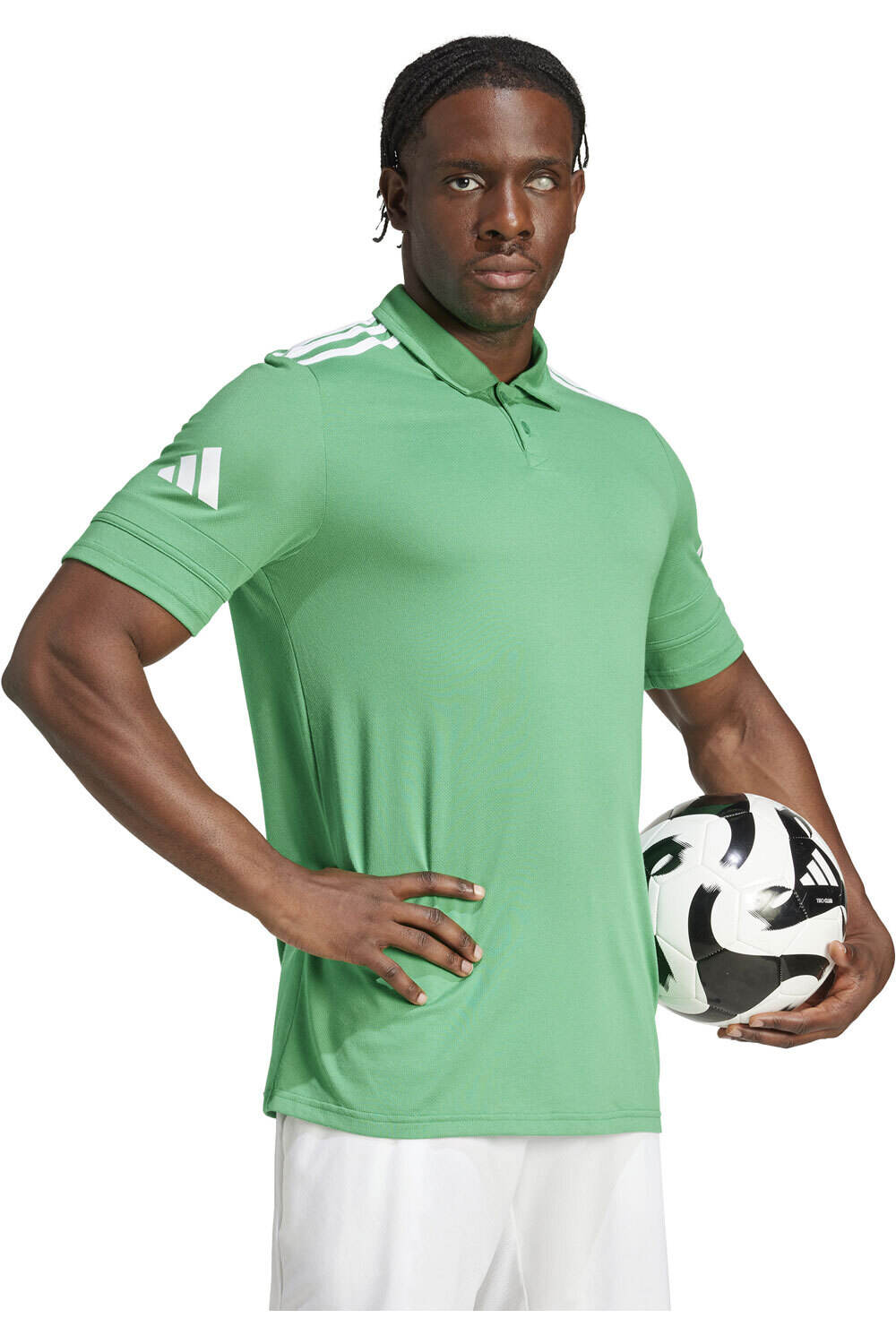 adidas camisetas fútbol manga corta SQ25 C POLO vista detalle