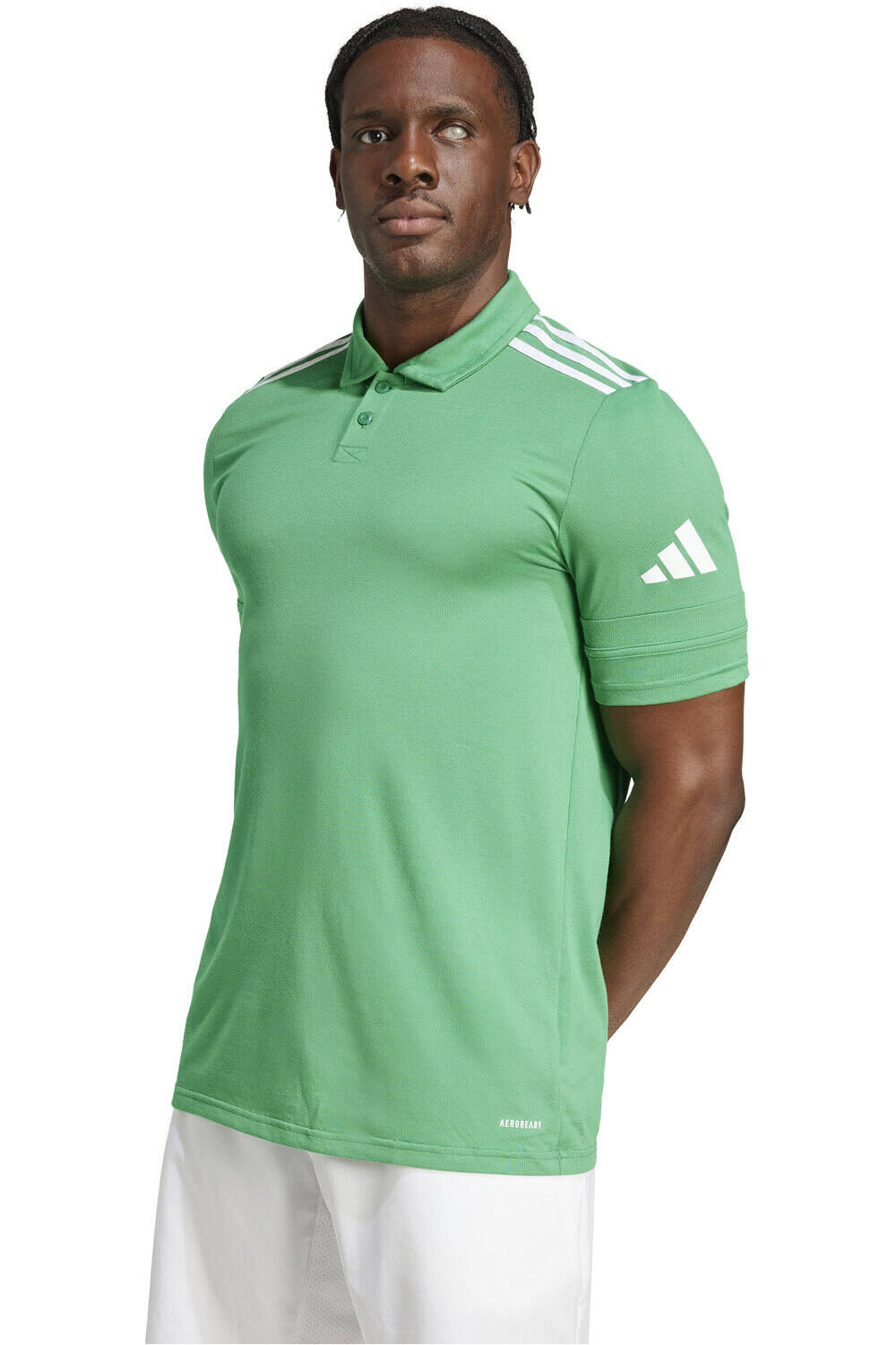 adidas camisetas fútbol manga corta SQ25 C POLO vista frontal