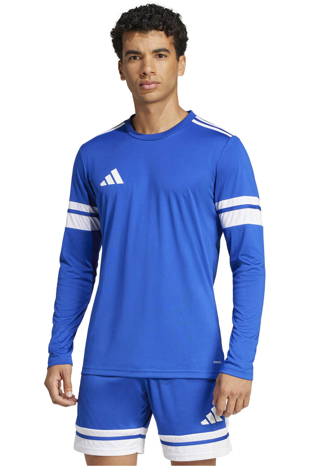 adidas camisetas fútbol manga corta SQUA25 JSY LM vista frontal