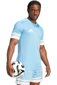 adidas camisetas fútbol manga corta SQUA25 JSY M vista detalle