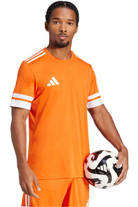 adidas camisetas fútbol manga corta SQUA25 JSY M vista detalle