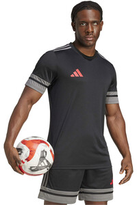 adidas camisetas fútbol manga corta SQUA25 JSY M vista detalle