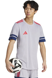 adidas camisetas fútbol manga corta SQUA25 JSY M vista detalle