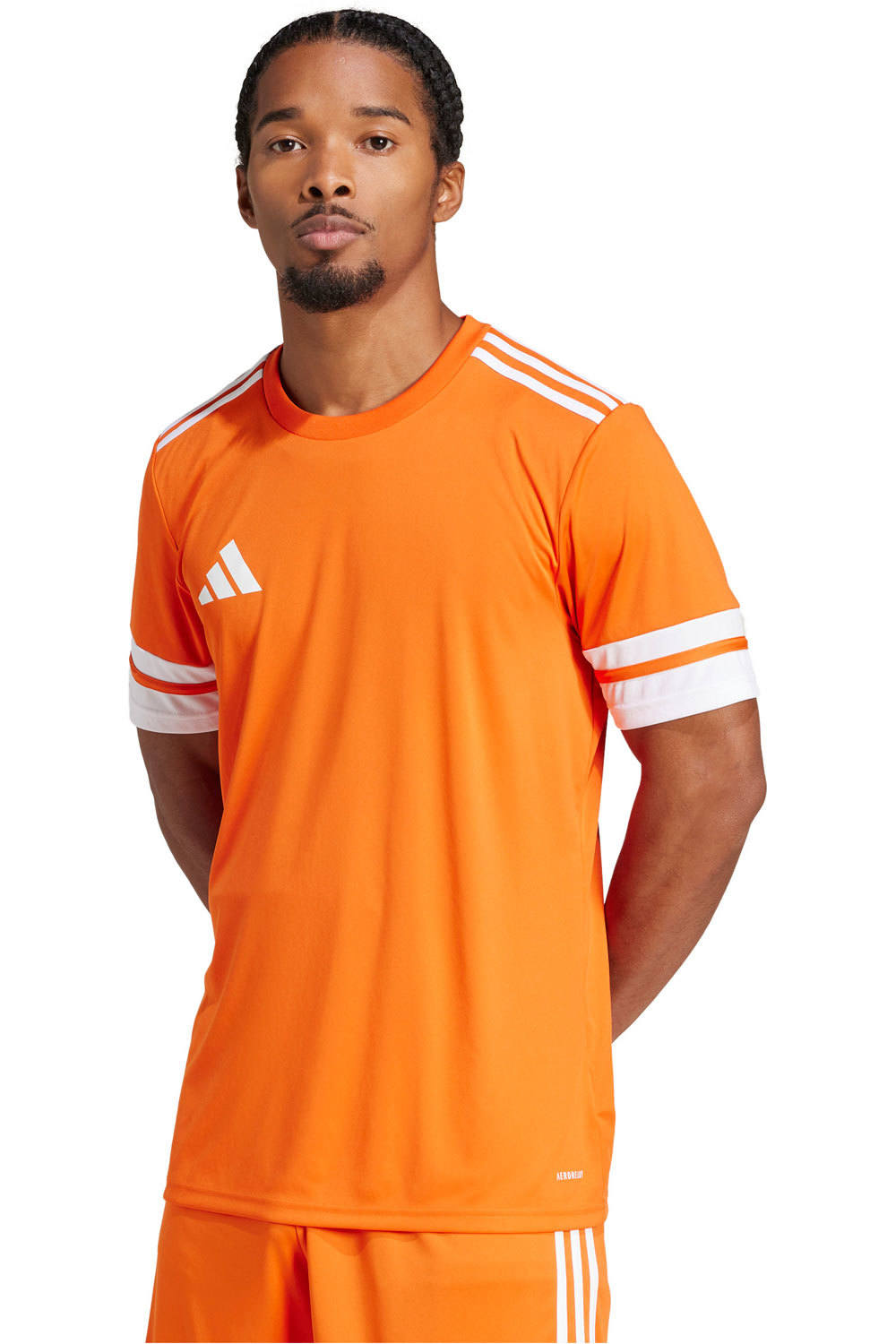 adidas camisetas fútbol manga corta SQUA25 JSY M vista frontal