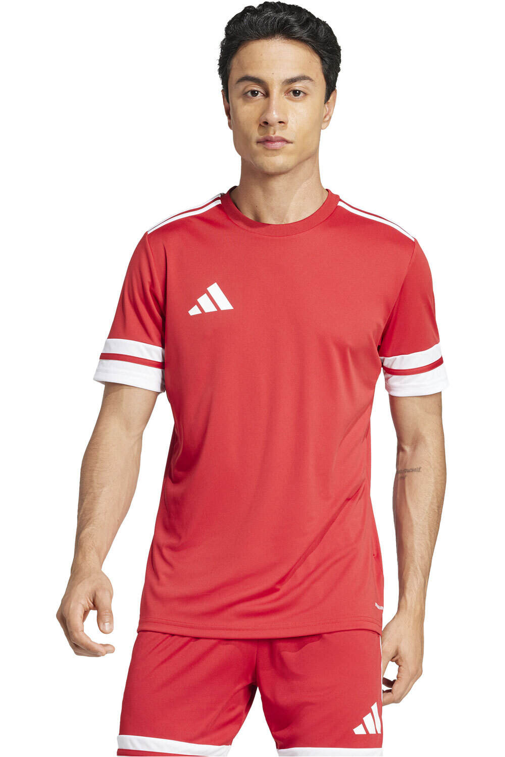 adidas camisetas fútbol manga corta SQUA25 JSY M vista frontal