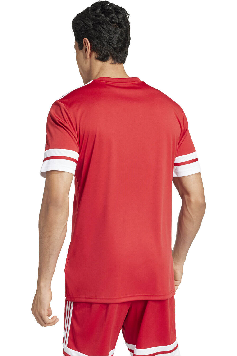 adidas camisetas fútbol manga corta SQUA25 JSY M vista trasera