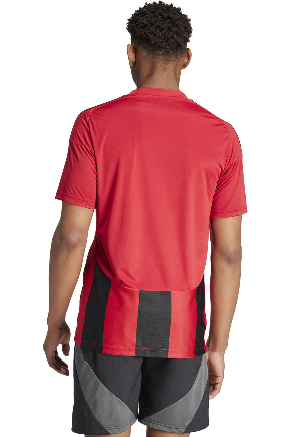 adidas camisetas fútbol manga corta STRIPED 24 JSY vista trasera