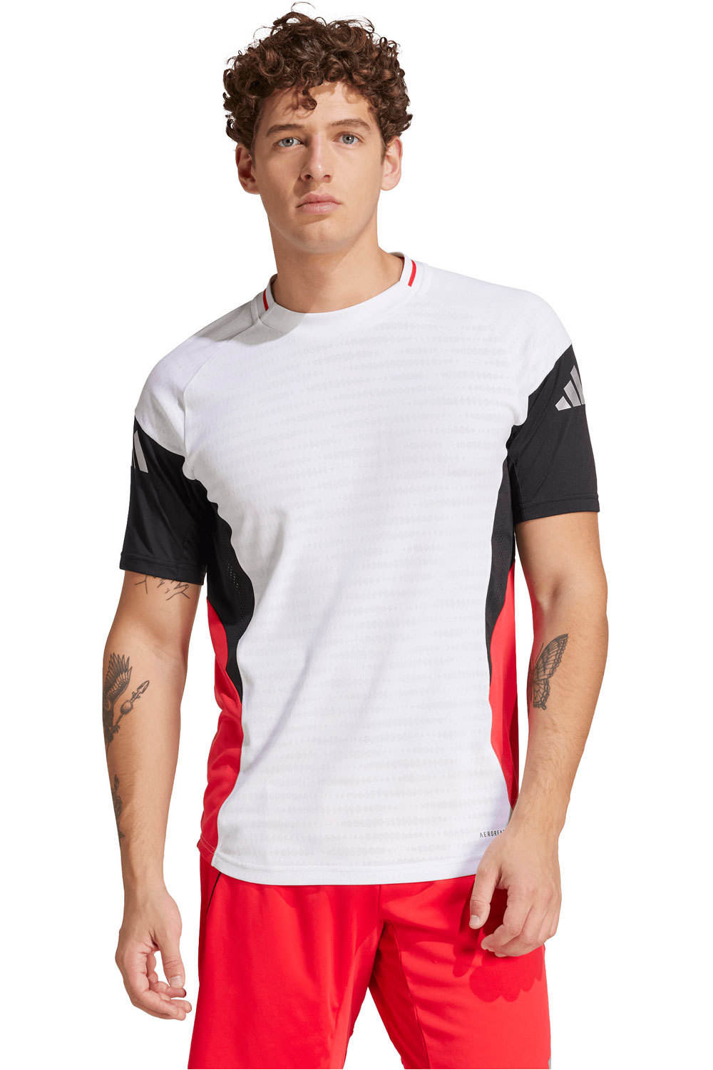 adidas camisetas fútbol manga corta Tiro 25 Pro vista frontal