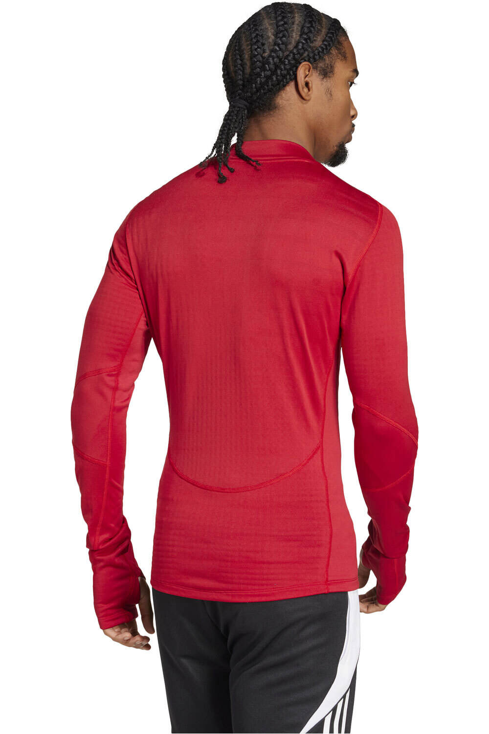 adidas camisetas fútbol manga larga TF CR LS TEE M vista trasera