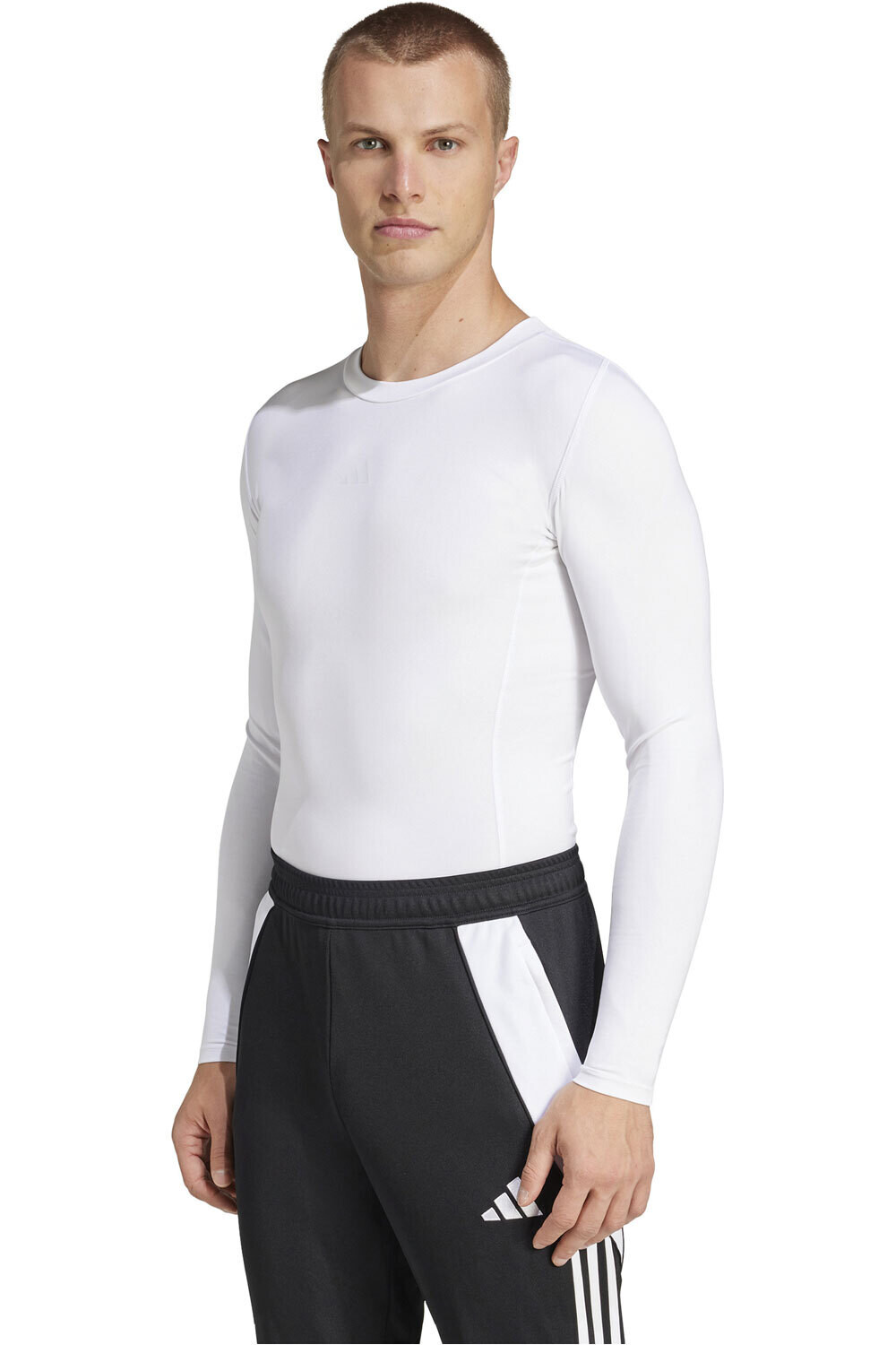 adidas camisetas fútbol manga larga TF LS TEE M vista frontal