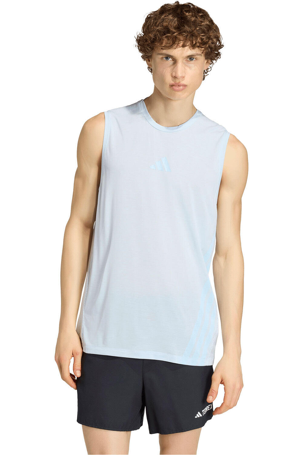 adidas camisetas trail running tirantes hombre TERREX XPERIOR CLIMACOOL+ vista frontal