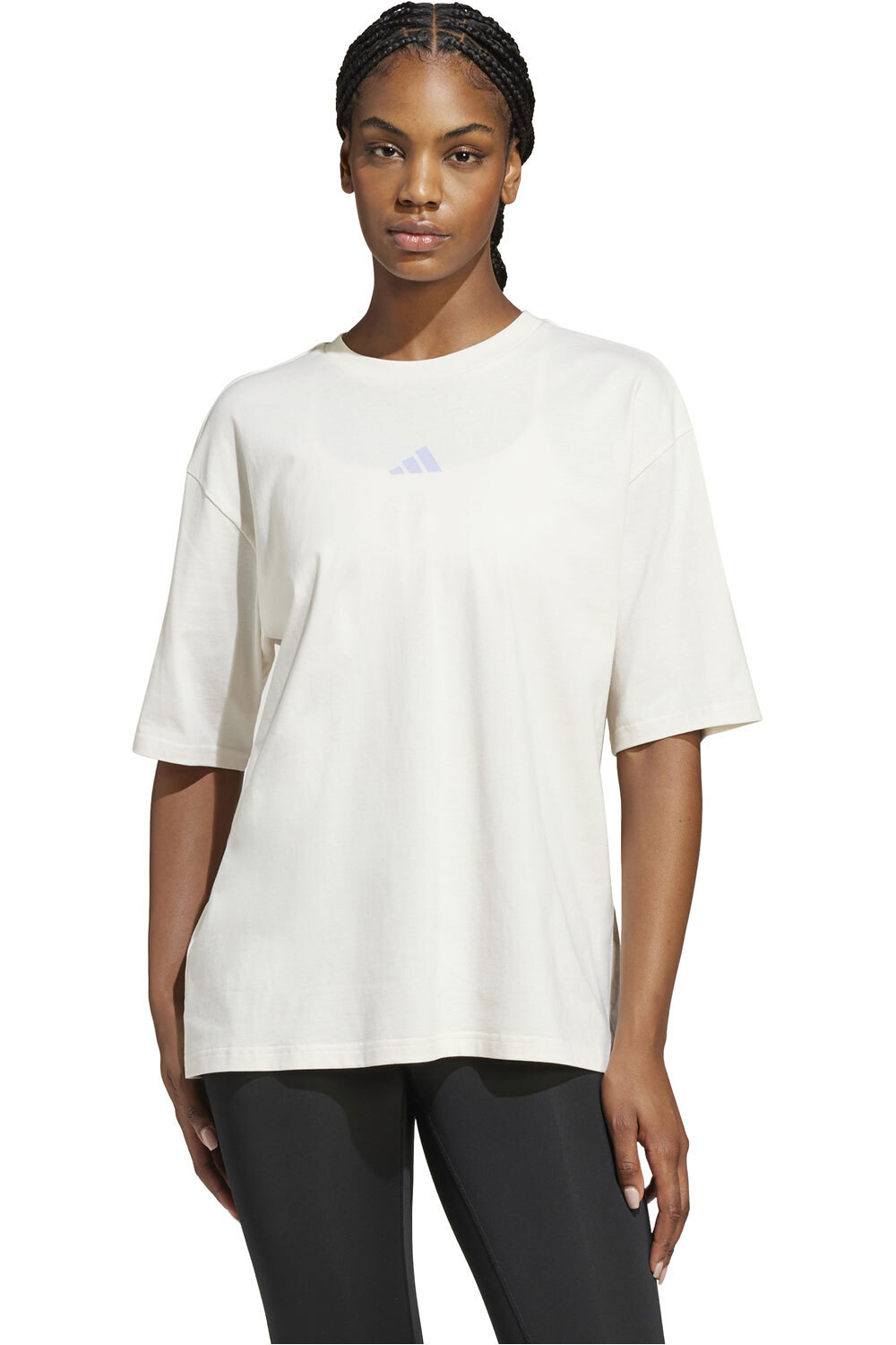 adidas camisetas yoga W YOGA G T vista frontal