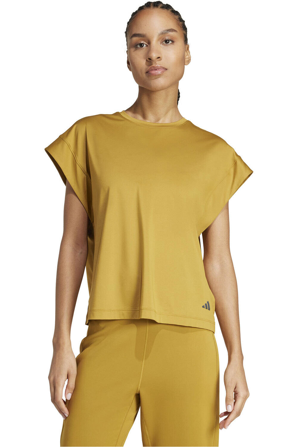 adidas camisetas yoga YGA T vista frontal