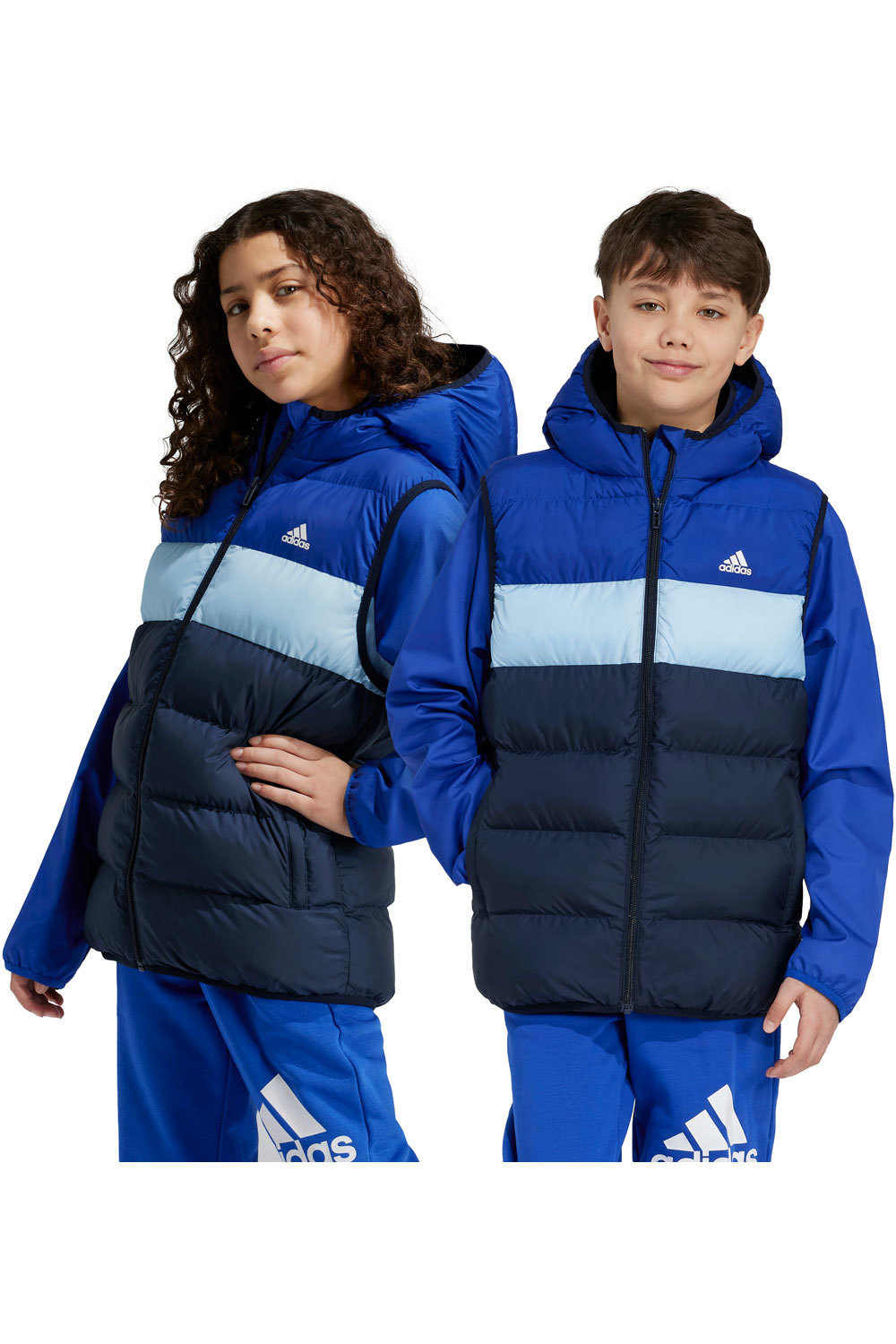 adidas chaleco niño J SD VEST vista frontal