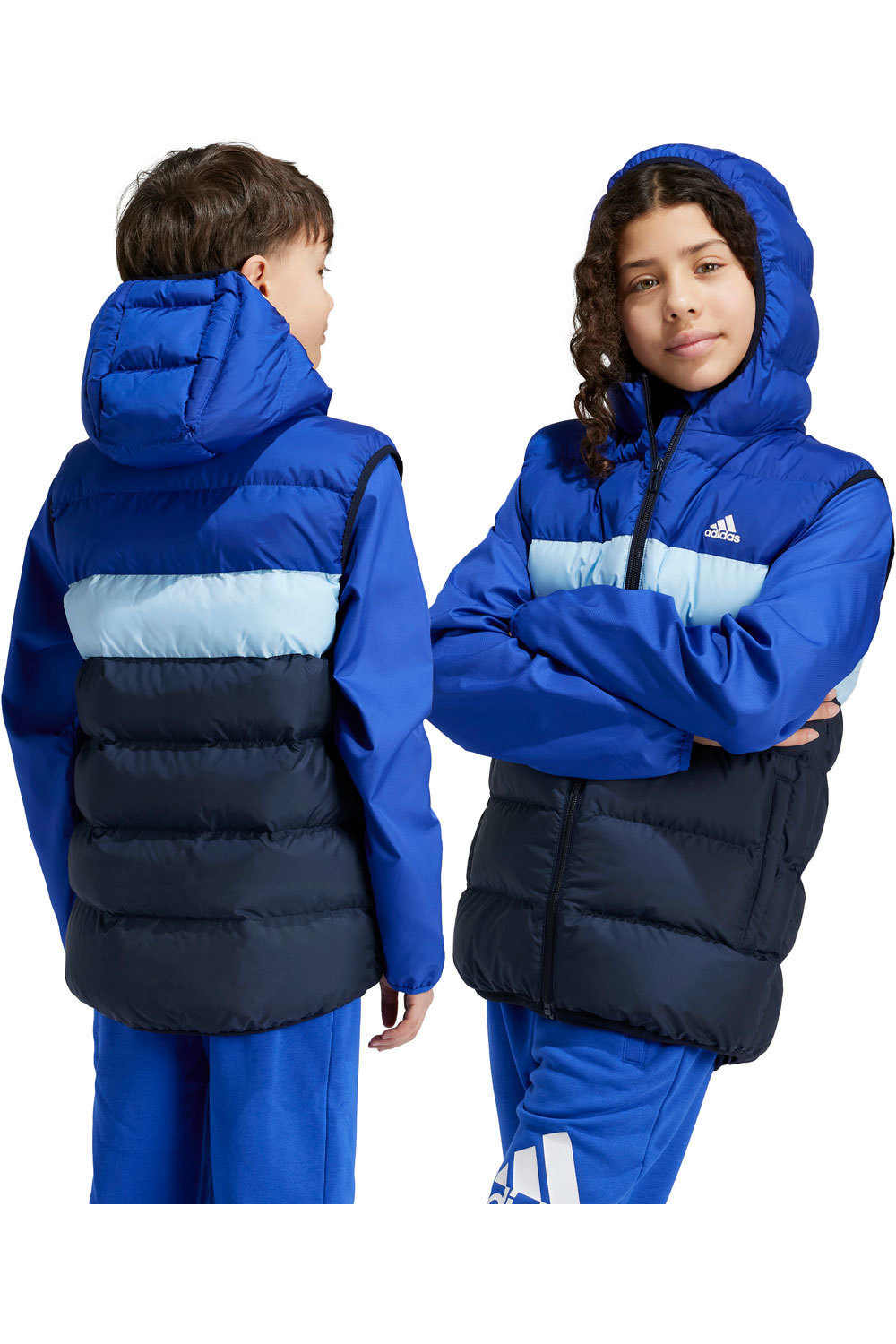 adidas chaleco niño J SD VEST vista trasera