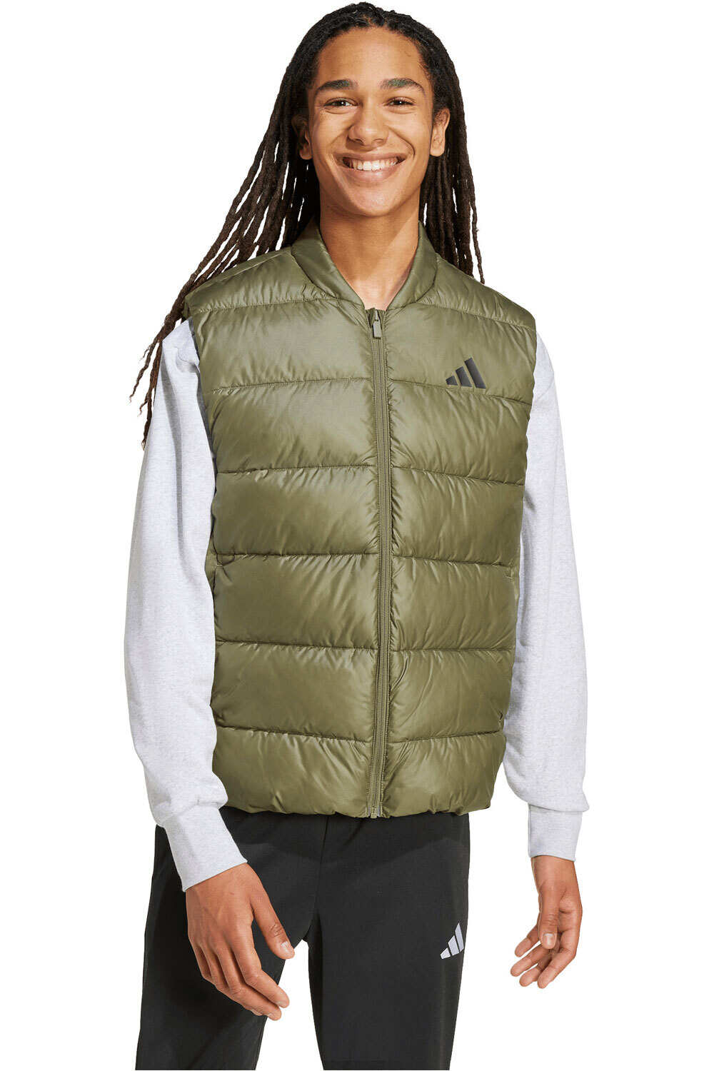 adidas chaleco outdoor hombre ESSENTIALS CLIMAWARM PLUMON SINTETICO vista frontal