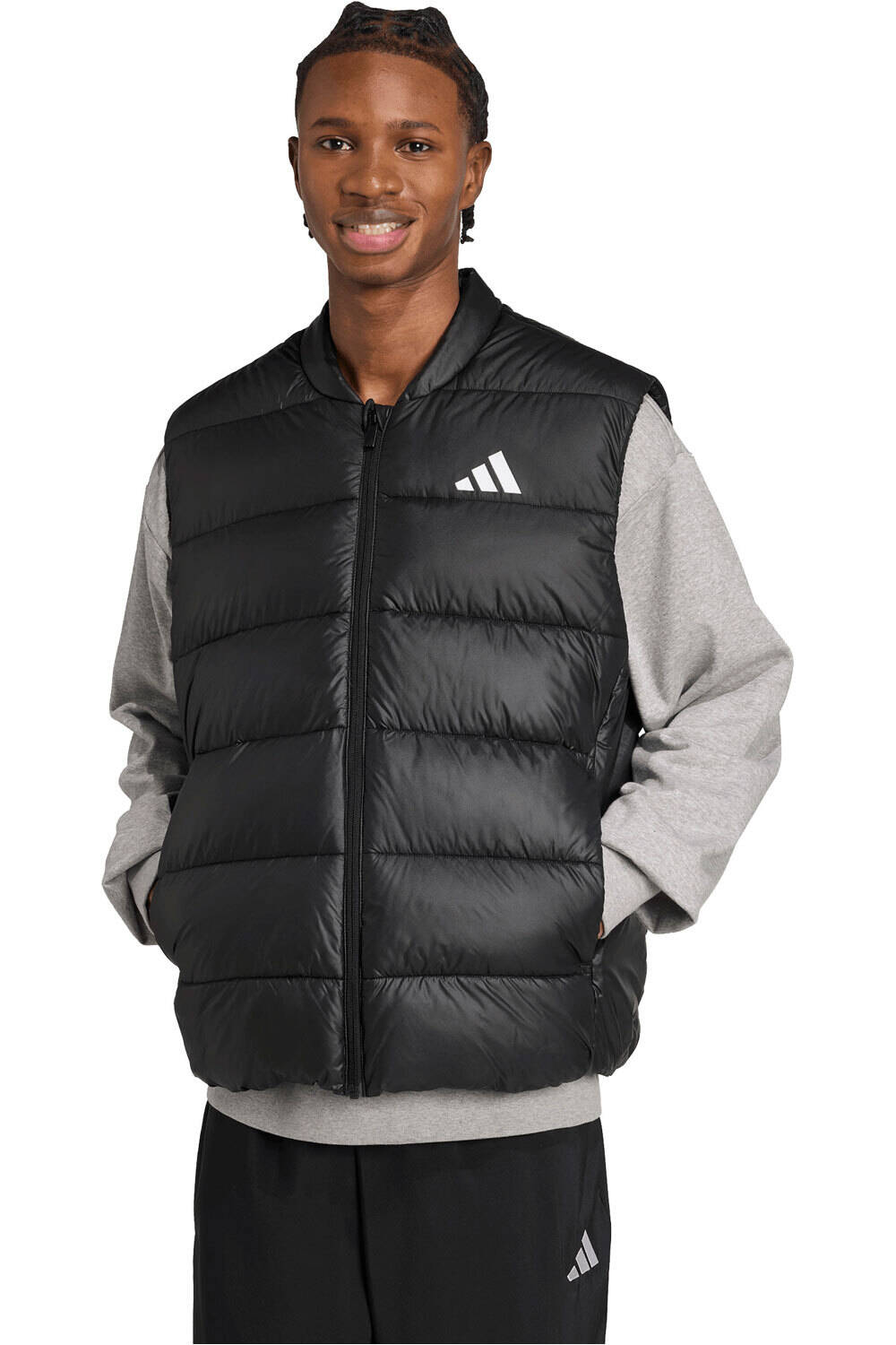 adidas chaleco outdoor hombre ESSENTIALS CLIMAWARM PLUMON SINTETICO vista frontal