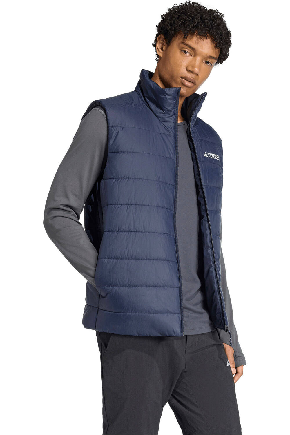 adidas chaleco outdoor hombre TERREX MULTI ESSENTIALS CLIMAWARM vista detalle