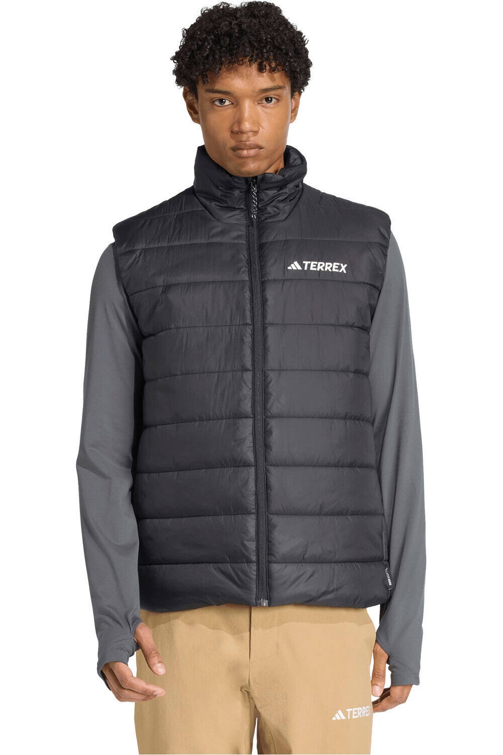 adidas chaleco outdoor mujer TERREX MULTI ESSENTIALS CLIMAWARM vista frontal