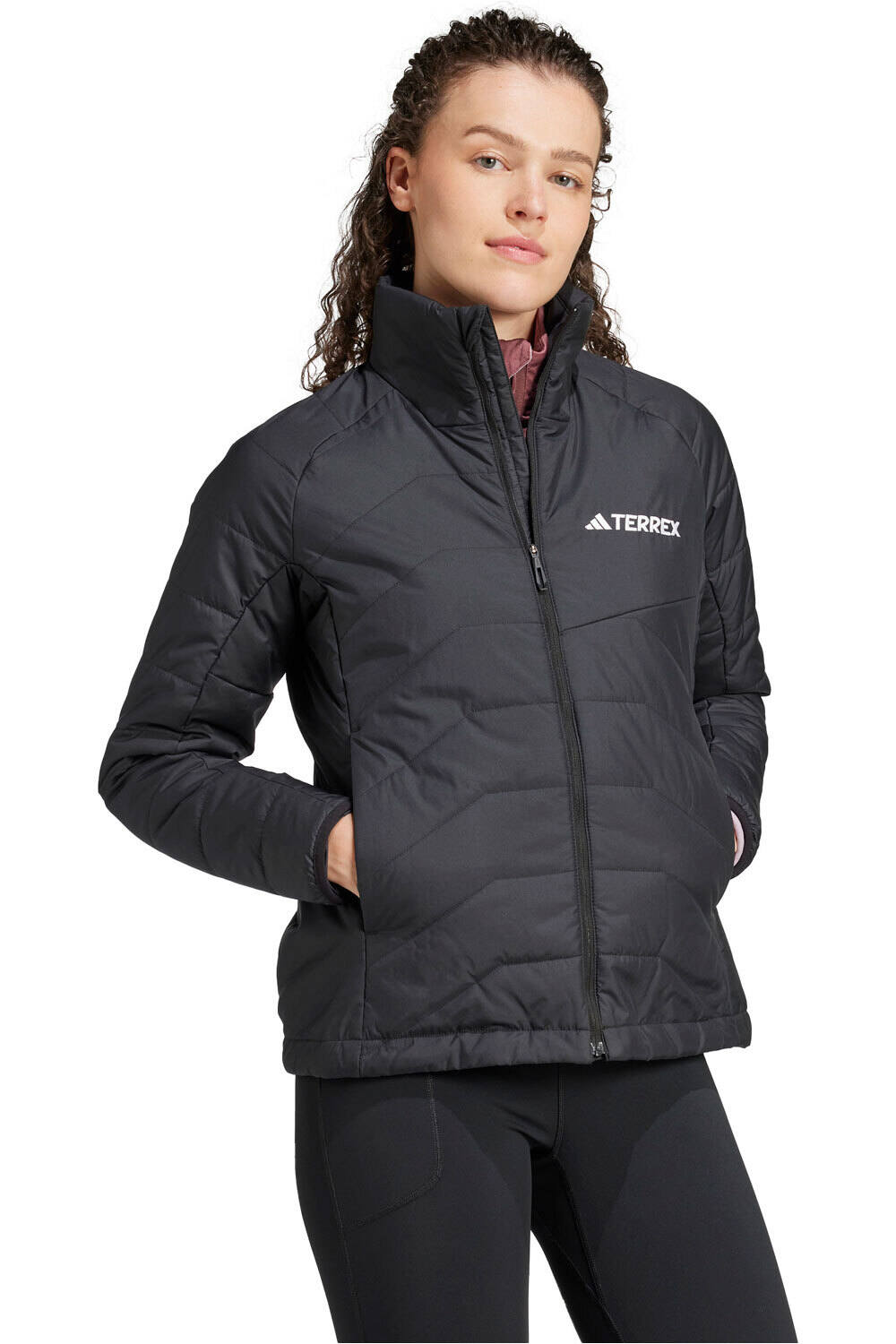 adidas chaleco outdoor mujer TERREX MULTI SYNTHETIC INSULATED vista detalle